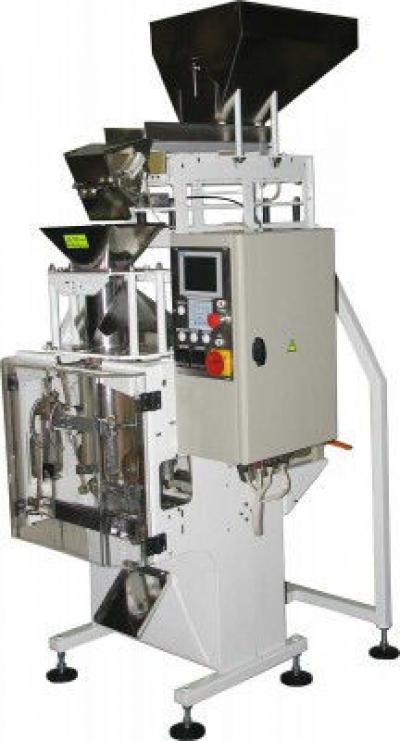 Автомат У-03-11 для фасовки и упаковки сыпучих продуктов до 25уп/мин с весовым дозатором